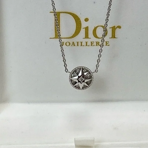 Christian Dior Rose Des Vents Necklace - Picture 6 of 6